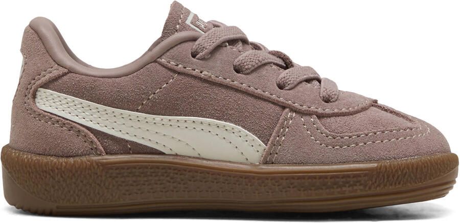 Puma Palermo AC suede sneakers bruin lichtgrijs - Foto 3