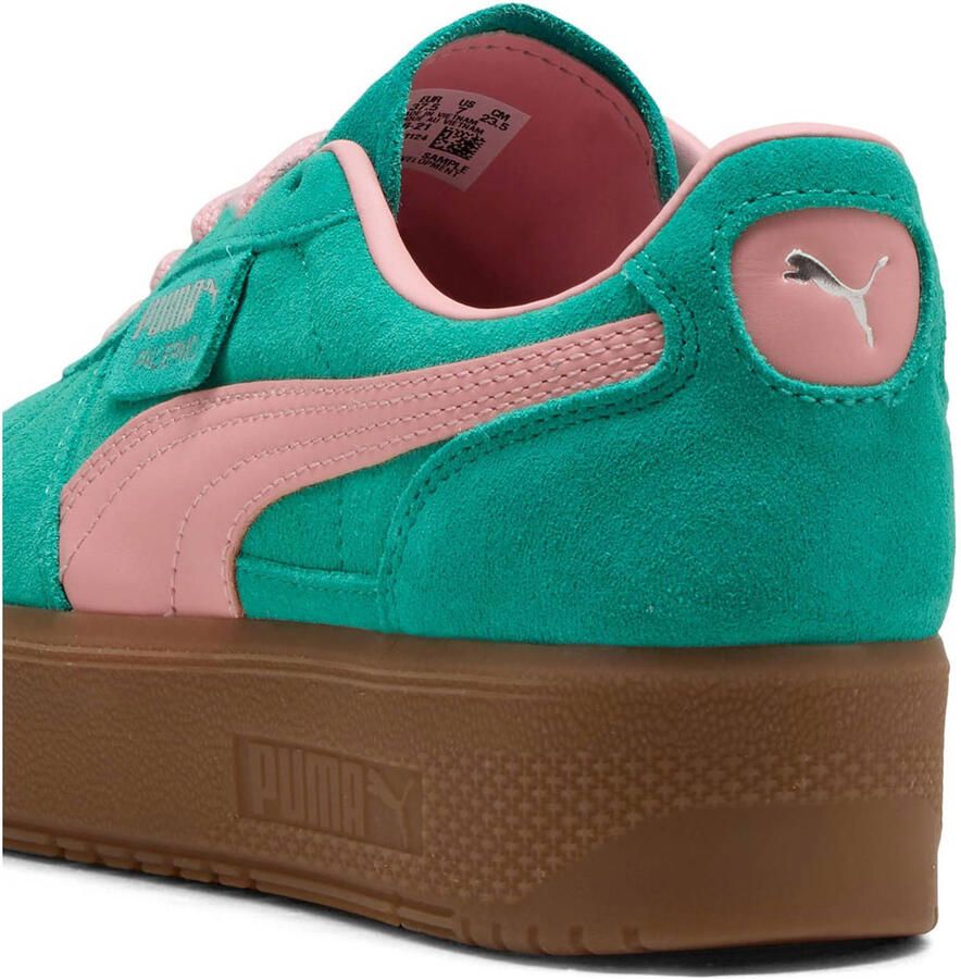 Puma Palermo Elevata sneakers groen roze - Foto 2