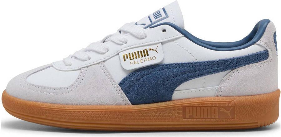 Puma Palermo Lth sneakers wit donkerblauw - Foto 2