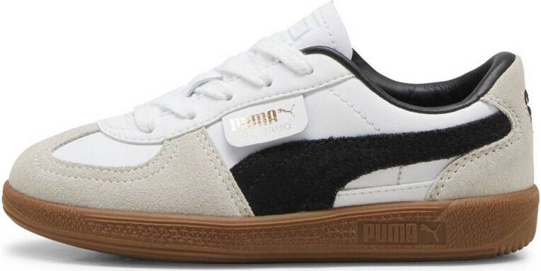 Puma Palermo sneaker van leer met suède details