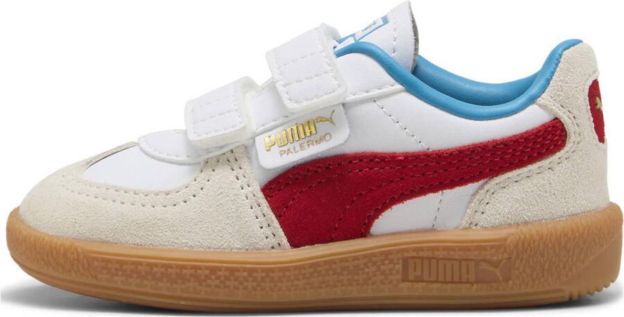 Puma Palermo Lth sneakers wit rood aqua - Foto 3
