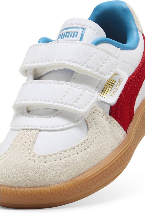 Puma Palermo Lth sneakers wit rood aqua - Foto 2