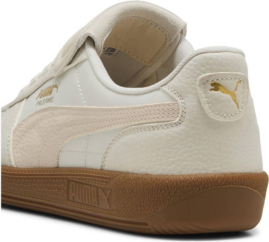 PUMA Palermo Premium Sneakers Leren Sneaker Wit