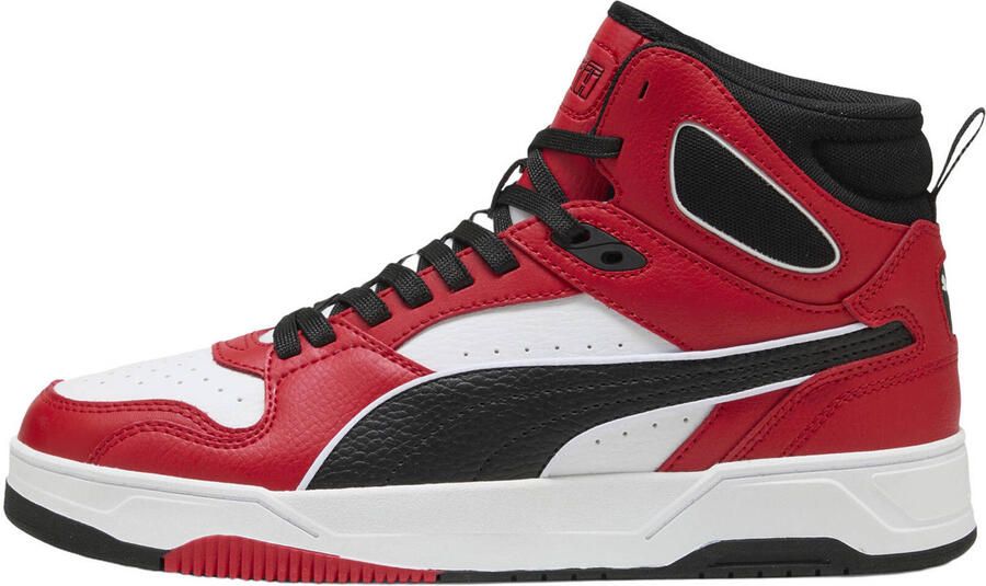 Puma RBD Break Mid sneakers wit rood zwart