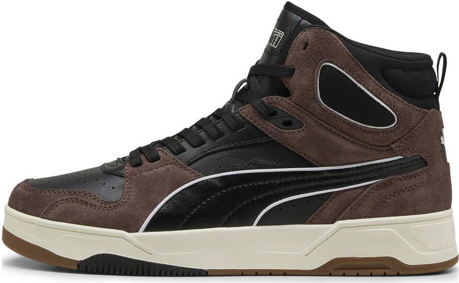 Puma Rebound Break Mid Break Mid SD sneakers bruin zwart