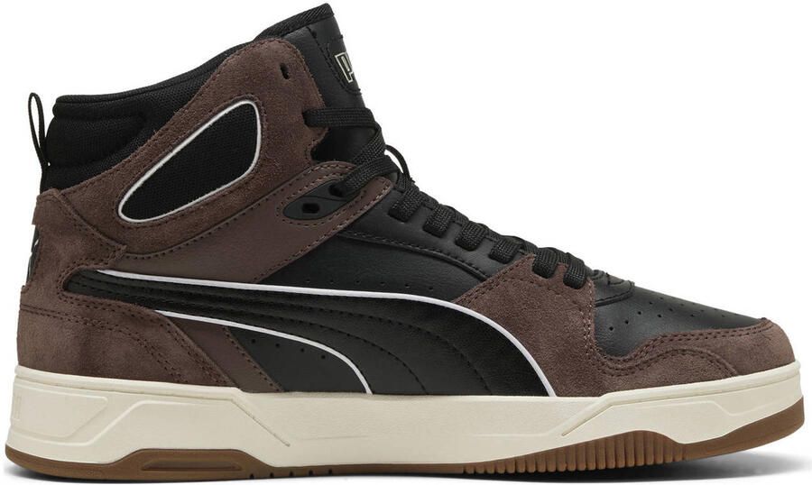 Puma Rebound Break Mid Break Mid SD sneakers bruin zwart - Foto 3