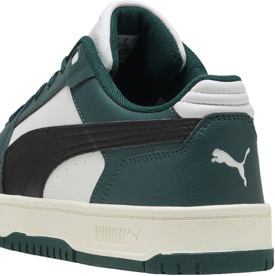 Puma Rebound Slam imitatieleren sneakers donkergroen wit - Foto 2