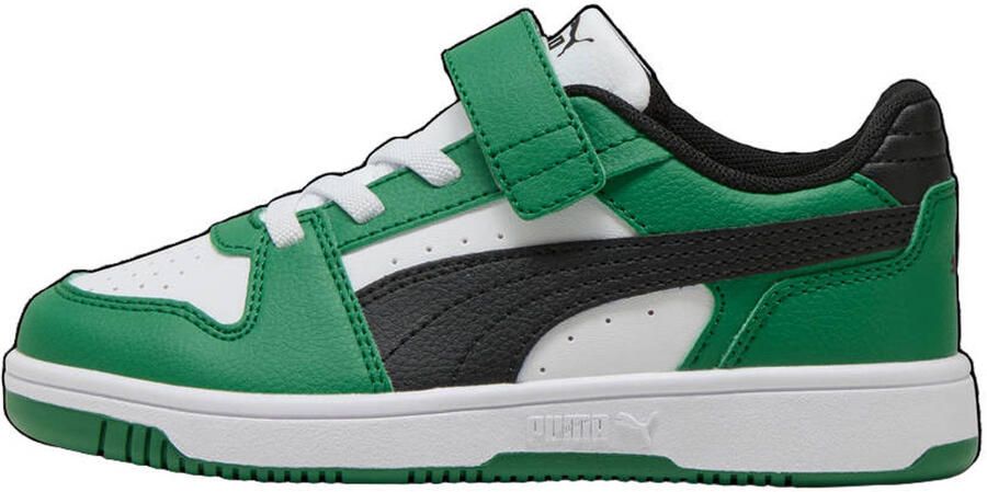 Puma Rebound Slam imitatieleren sneakers groen zwart