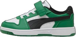 Puma Rebound Slam imitatieleren sneakers groen zwart Imitatieleer