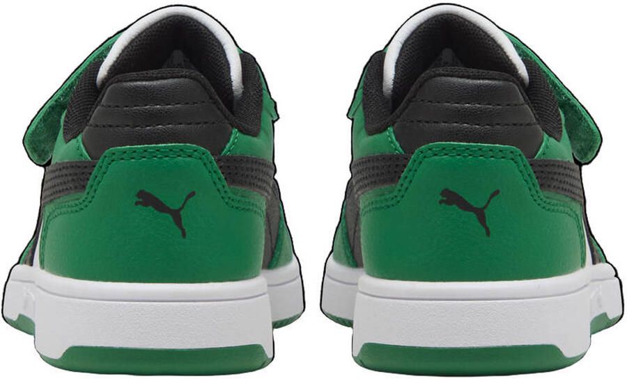 Puma Rebound Slam imitatieleren sneakers groen zwart - Foto 2