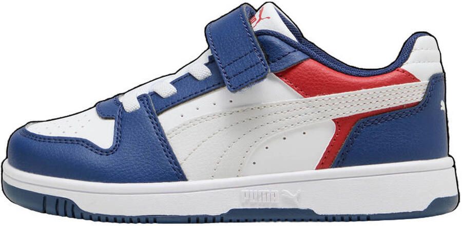 Puma Rebound Slam imitatieleren sneakers kobaltblauw lichtgrijs