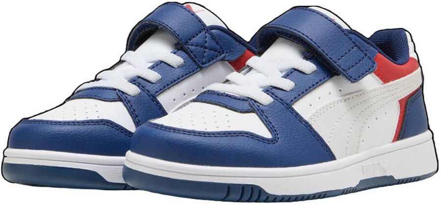 Puma Rebound Slam imitatieleren sneakers kobaltblauw lichtgrijs - Foto 3