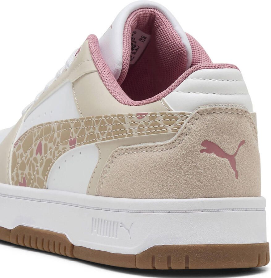 Puma Rebound Slam imitatieleren sneakers wit beige - Foto 2