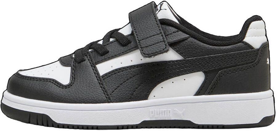 Puma Rebound Slam imitatieleren sneakers wit zwart