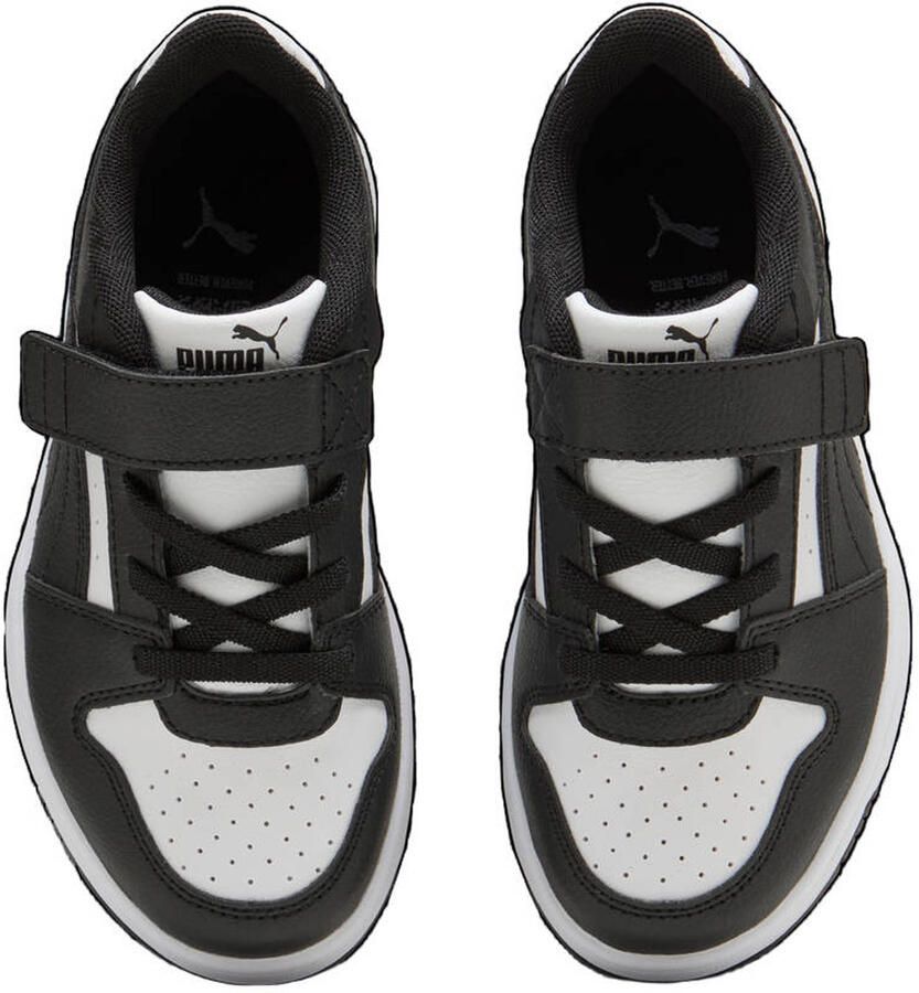 Puma Rebound Slam imitatieleren sneakers wit zwart - Foto 2