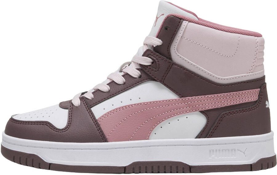 Puma Rebound Slam Mid sneakers donkerbruin roze