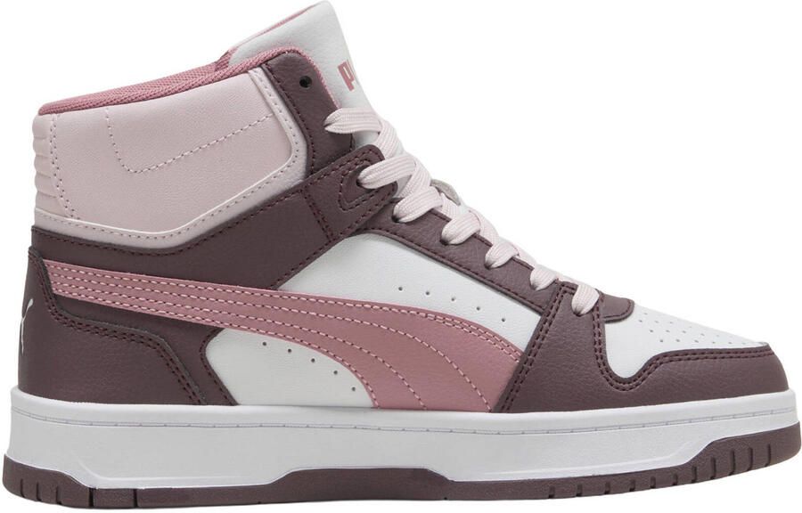 Puma Rebound Slam Mid sneakers donkerbruin roze - Foto 3