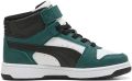 Puma Rebound Slam Mid Sneakers Jongens Groen - Groen