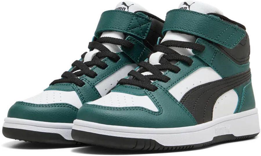 Puma Rebound Slam Mid sneakers groen zwart - Foto 2
