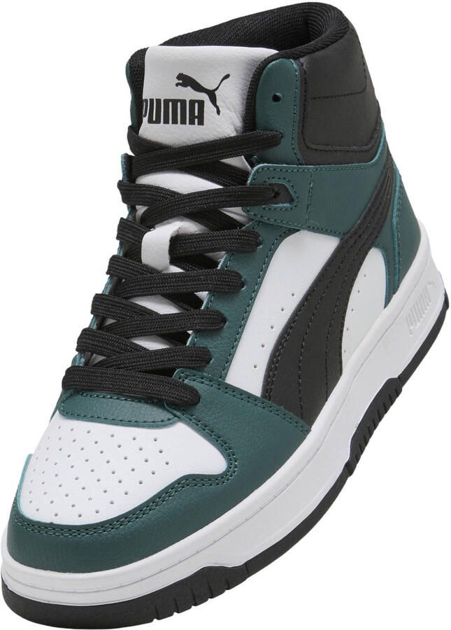 Puma Rebound Slam Mid sneakers groen zwart - Foto 3