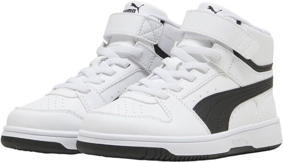 PUMA Rebound Slam Mid Ac+ Schoenen Wit 1 2 Kinderen - Foto 3