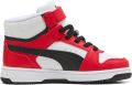 PUMA Rebound Slam Mid Ac+ Schoenen Rood 1 2 Kinderen - Multicolor
