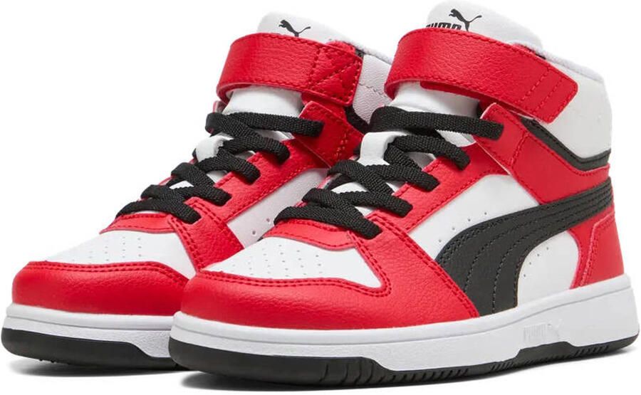 PUMA Rebound Slam Mid Ac+ Schoenen Rood 1 2 Kinderen - Foto 2