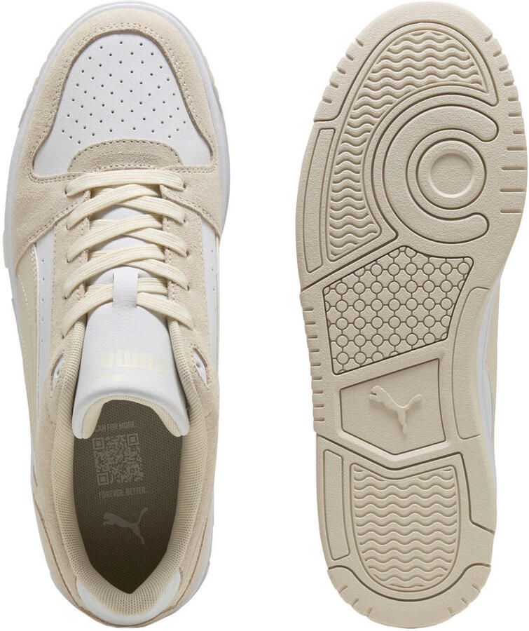 Puma Rebound Slam suède sneakers wit beige - Foto 3