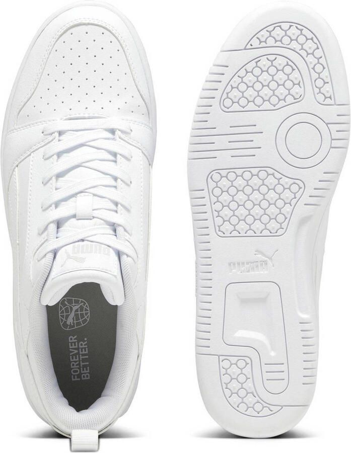 PUMA Rebound v6 Low sneaker sportschoen 392328 02 wit zwart - Foto 3