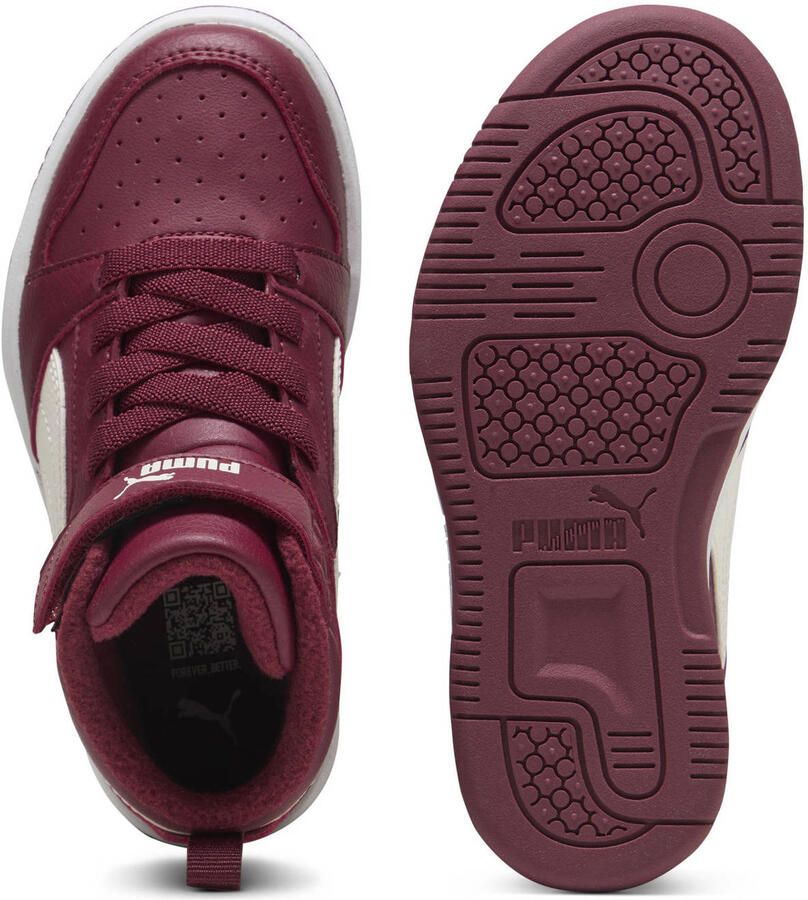 PUMA Rebound V6 Mid WTR AC+ PS Unisex Sneakers Team Regal Red-Warm White- White