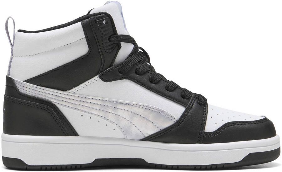 PUMA Rebound V6 Mid Space Belle Jr Sneakers Black-Lilac Crush- White - Foto 3