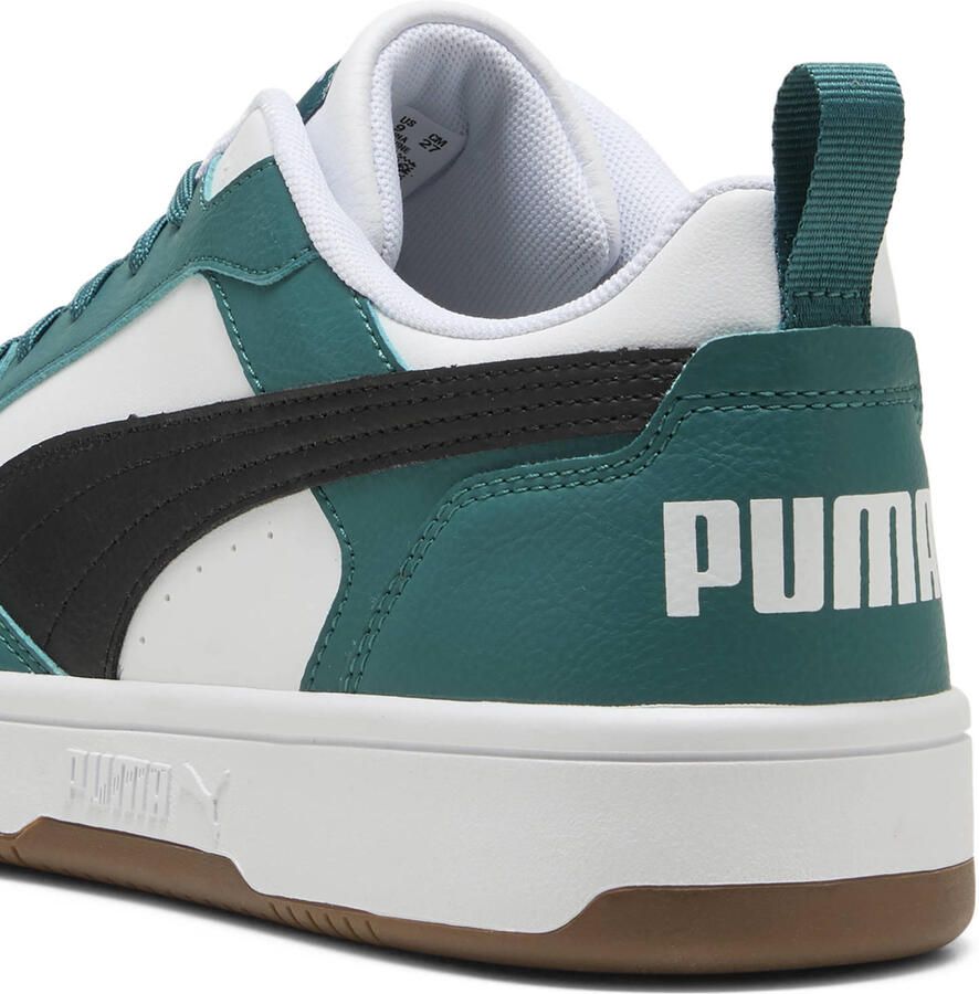 PUMA Rebound v6 Low Unisex Sneakers Emerald Ice- Black- White - Foto 2