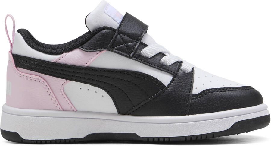 PUMA Rebound V6 Lo AC+ PS Unisex Sneakers White- Black-Pearl Pink