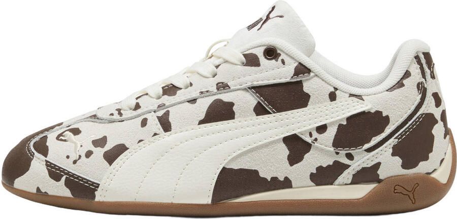 Puma Replicatch Wild leren sneakers ecru bruin