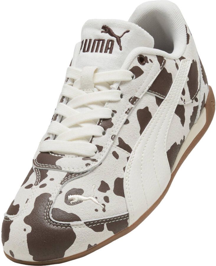 Puma Replicatch Wild leren sneakers ecru bruin - Foto 2
