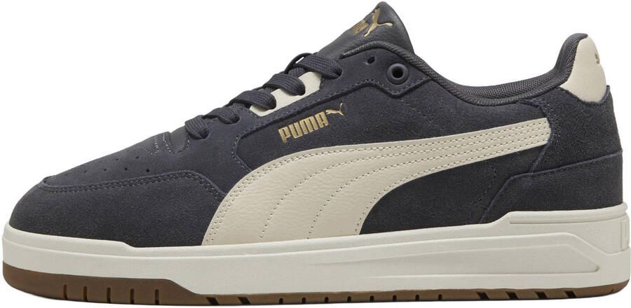 Puma Shuffle Downtown suède sneakers grijs wit