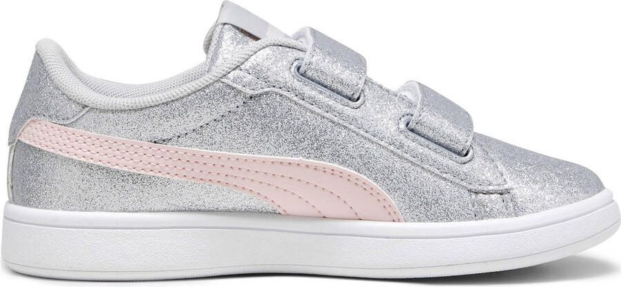 PUMA Smash 3.0 Glitz Glam V PS Sneakers Glacial Gray-Frosty Pink - Foto 3