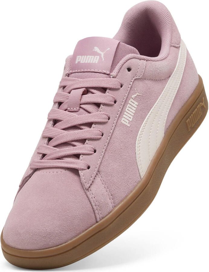 PUMA Smash 3.0 Unisex Sneakers Poised Pink-Jasmine Flower-Gum
