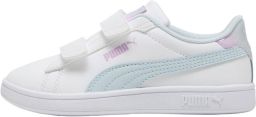 Puma Smash 3.0 sneakers wit lichtblauw Imitatieleer Meerkleurig