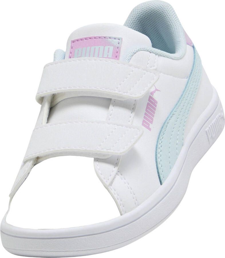 Puma Smash 3.0 sneakers wit lichtblauw - Foto 2