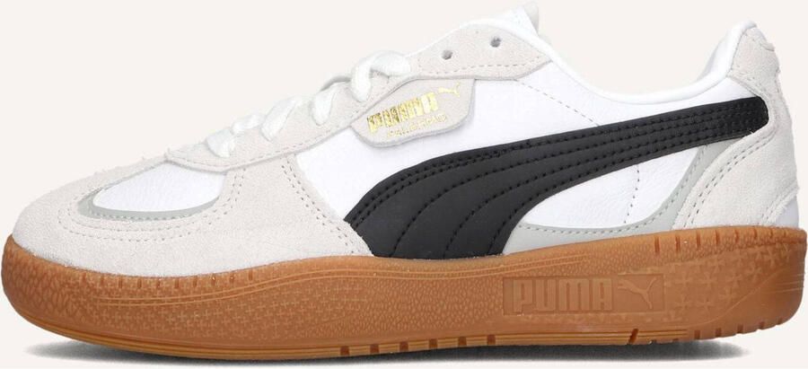 Puma Palermo Dames Schoenen Wit Maat: 37.5 Leer Foot Locker