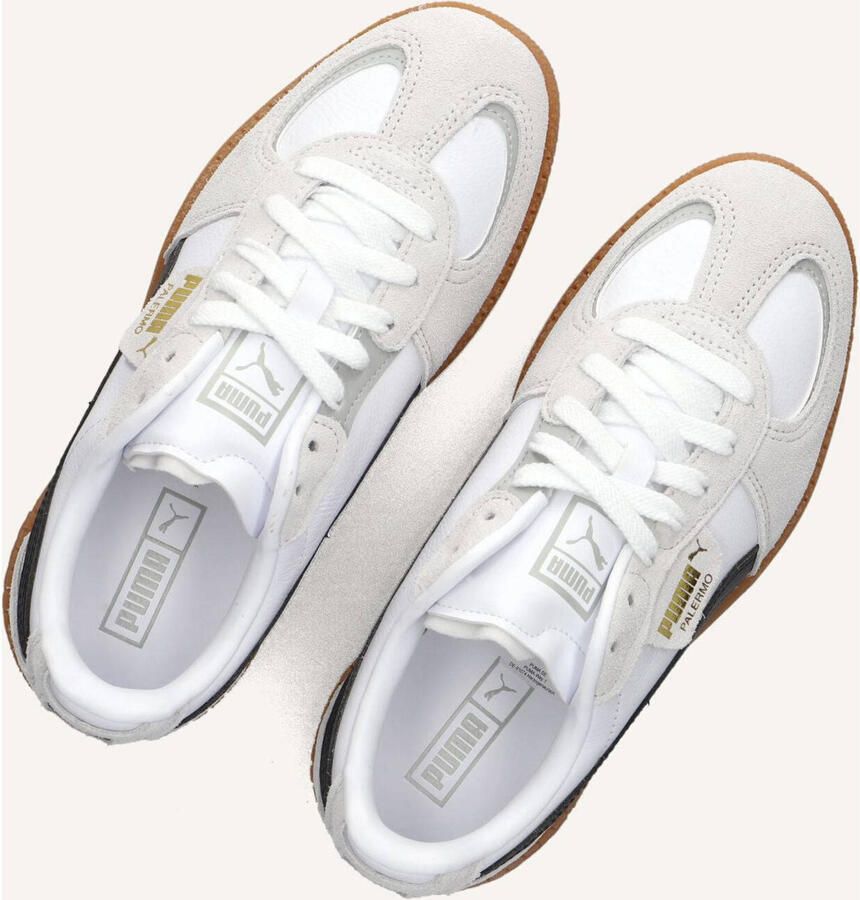Puma Palermo Dames Schoenen Wit 37.5 Leer Foot Locker - Foto 2