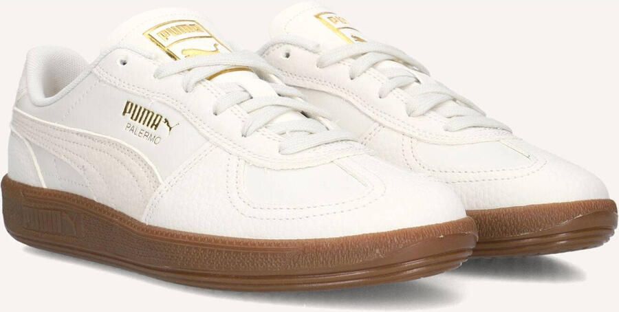 PUMA Palermo Premium Sneakers Dames Leren Sneaker Wit - Foto 4