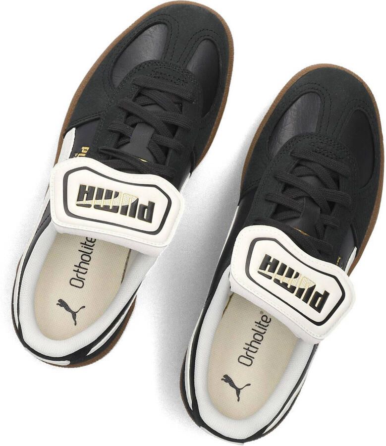 PUMA Palermo Premium Sneakers Leren Sneaker Zwart - Foto 2