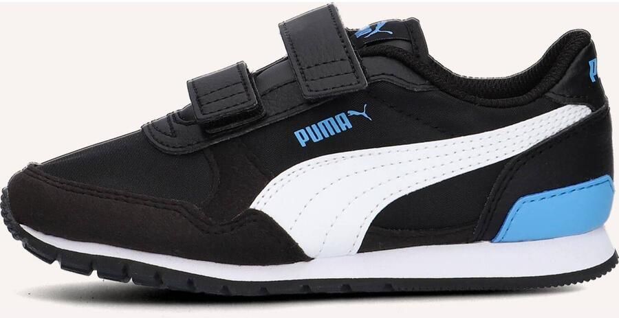 PUMA ST Runner V3 kinder sneakers zwart blauw Uitneembare zool - Foto 2