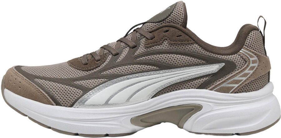 Puma Softride Escalate mesh sneakers beige bruin