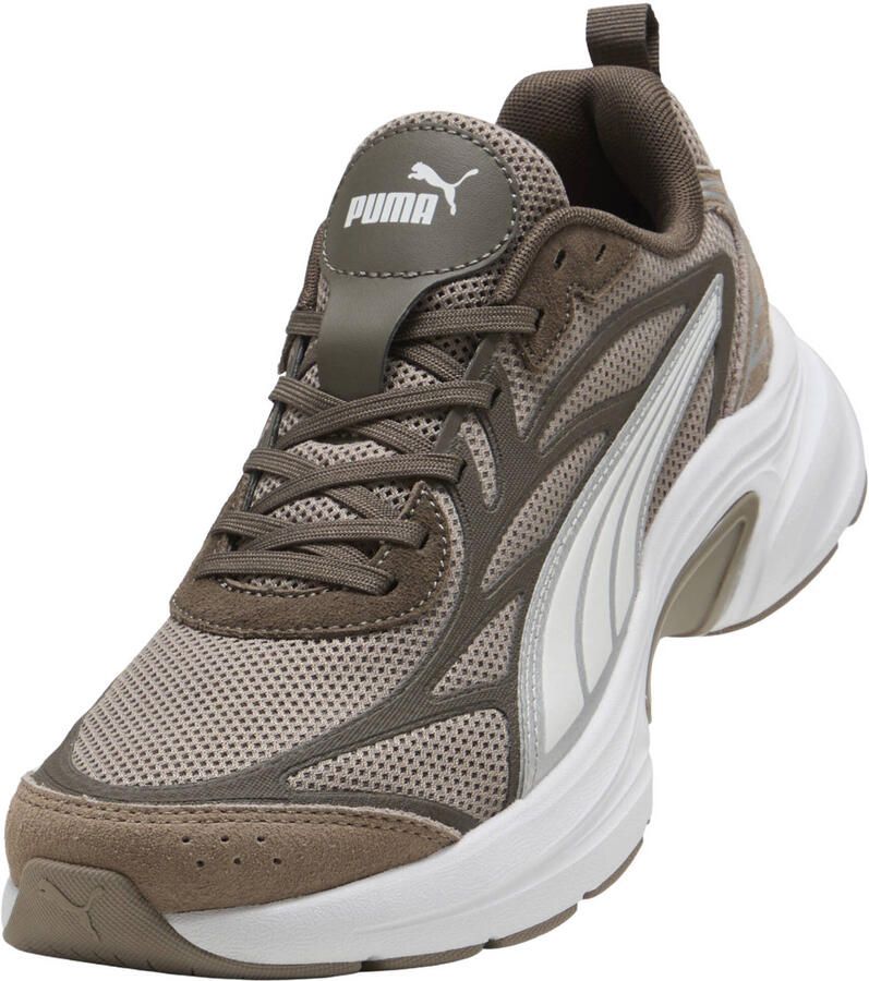 Puma Softride Escalate mesh sneakers beige bruin - Foto 2