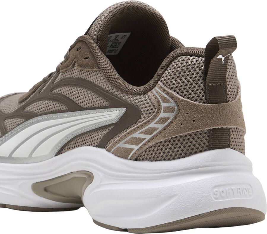 Puma Softride Escalate mesh sneakers beige bruin - Foto 3