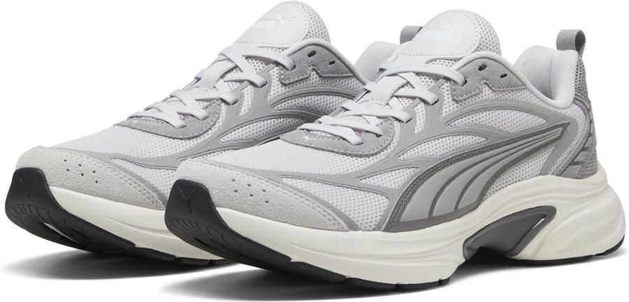 PUMA Softride Escalate Unisex Sneakers Feather Gray-Gray Echo- Aged Silver-Warm White - Foto 3