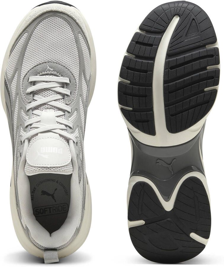 PUMA Softride Escalate Unisex Sneakers Feather Gray-Gray Echo- Aged Silver-Warm White - Foto 2